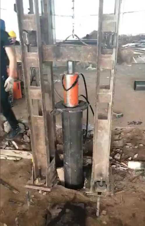 钢管桩加固